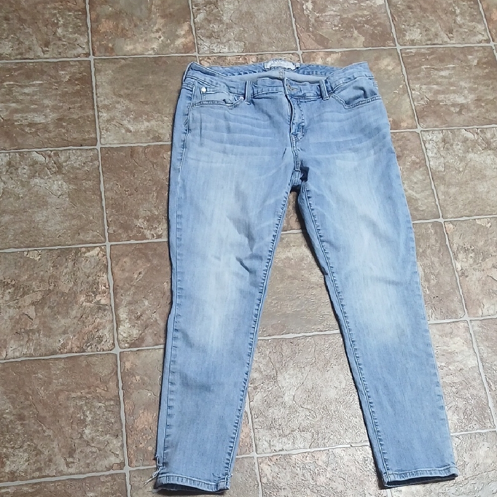 GUC Torrid "First At Fit" Light Blue Skinny Jeans Size 12R